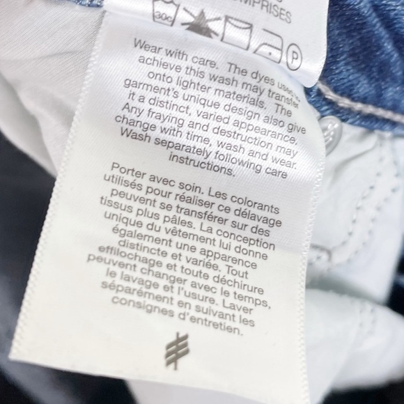 Silver Jeans Women's Boyfriend Mid Rise Slim Leg Denim Jeans Size W33 L29 - Picture 7 of 8